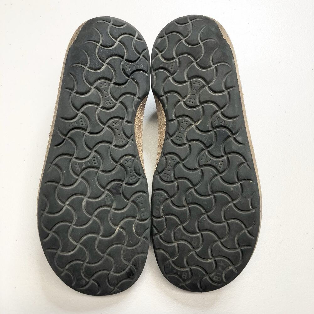 Birkenstock Shoes Women’s 6 Callan Slip On Loafers Black Leather Casual Comfy - Picture 7 of 9